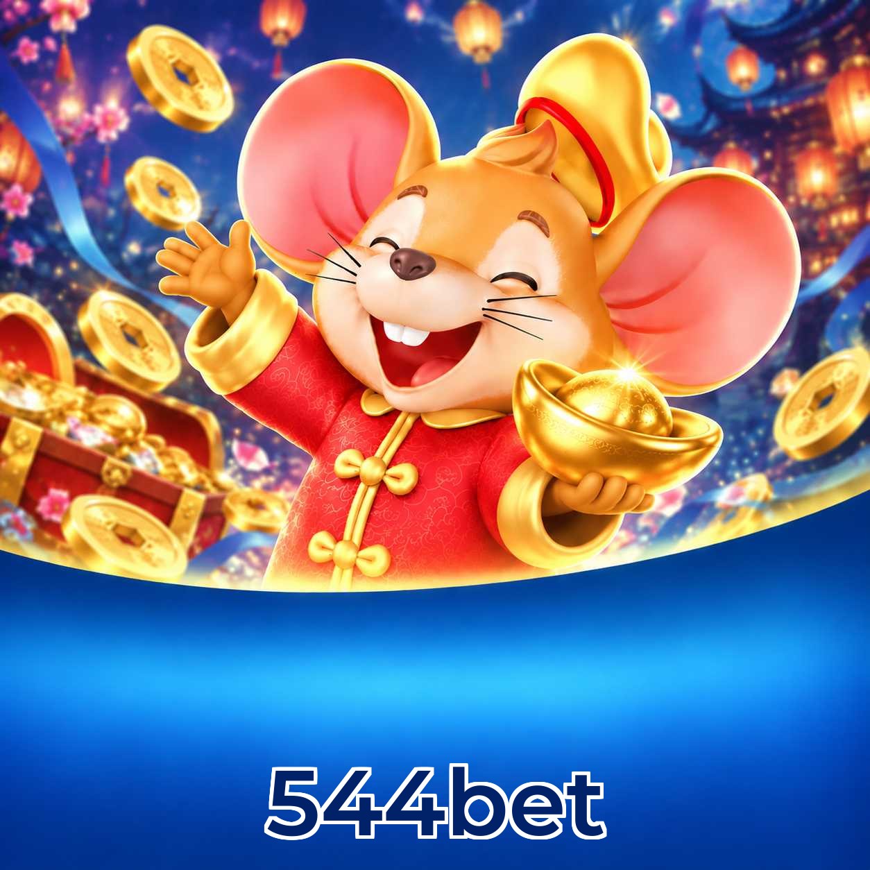 544bet Download Speed Test Logo - Teste de Velocidade Certificado